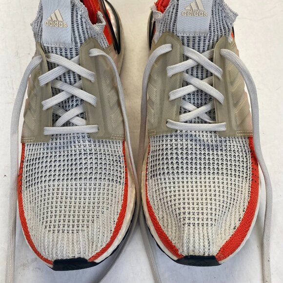 Adidas Ultraboost 19 F35245 Raw White/Active Orange Men\'s Running Shoes Size 11 main image 12